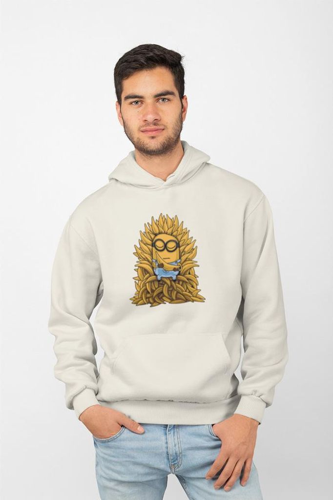 D&B Uni Hoodie MO00031 Minions Creme-Größe 2XL