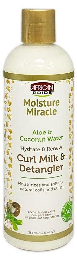 African Pride Moisture Miracle Milk and Detangler 12oz Produktbild 