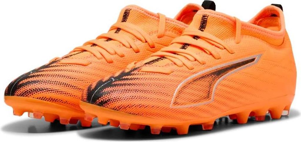 Puma ULTRA 6 MATCH MG Jr. HEAT FIRE-PUMA BLACK-GLOWING R 34.5