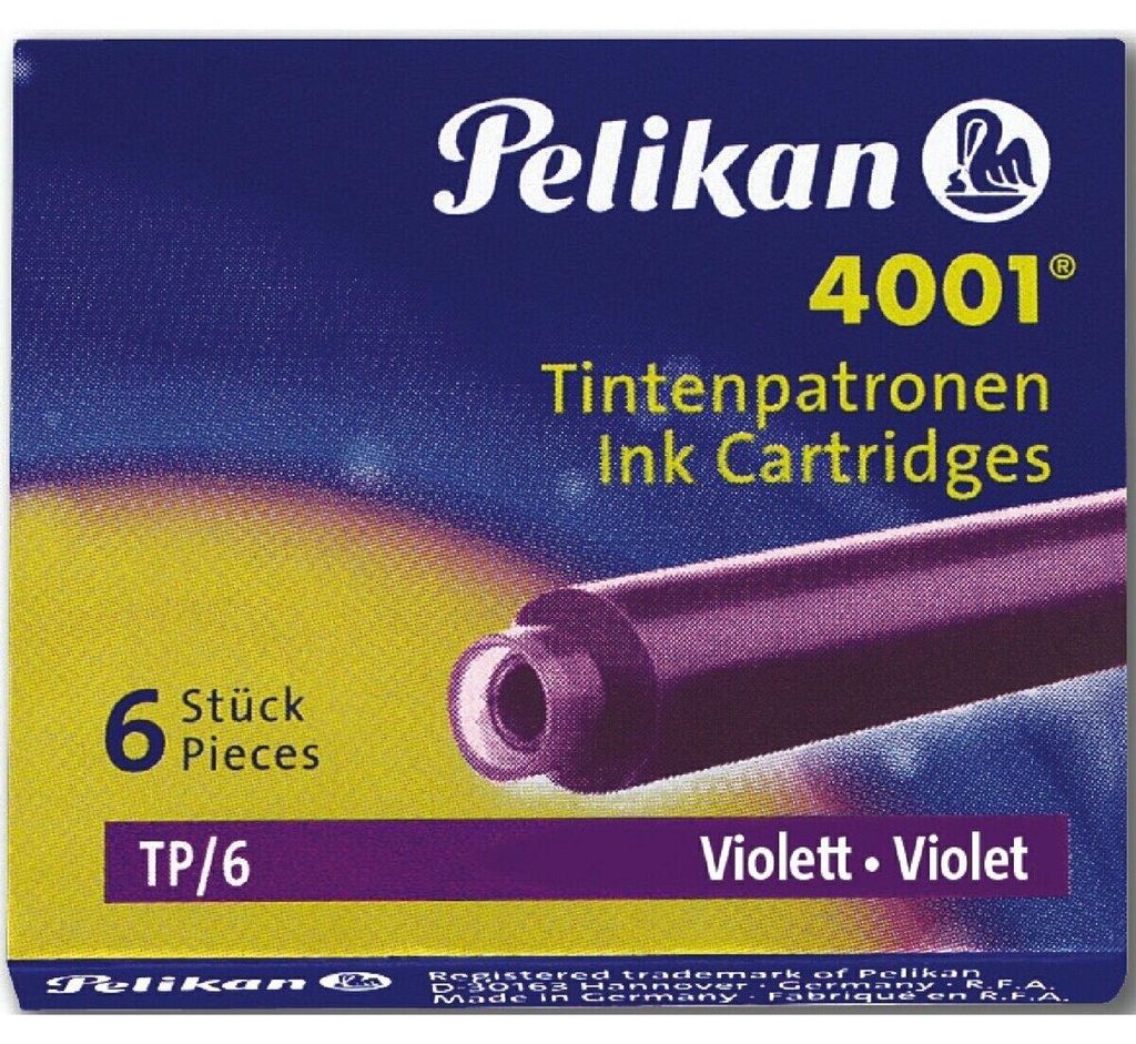 Pelikan® 301697 Cartuccia d'inchiostro 4001® TP/6 - viola, Immagine del prodotto 