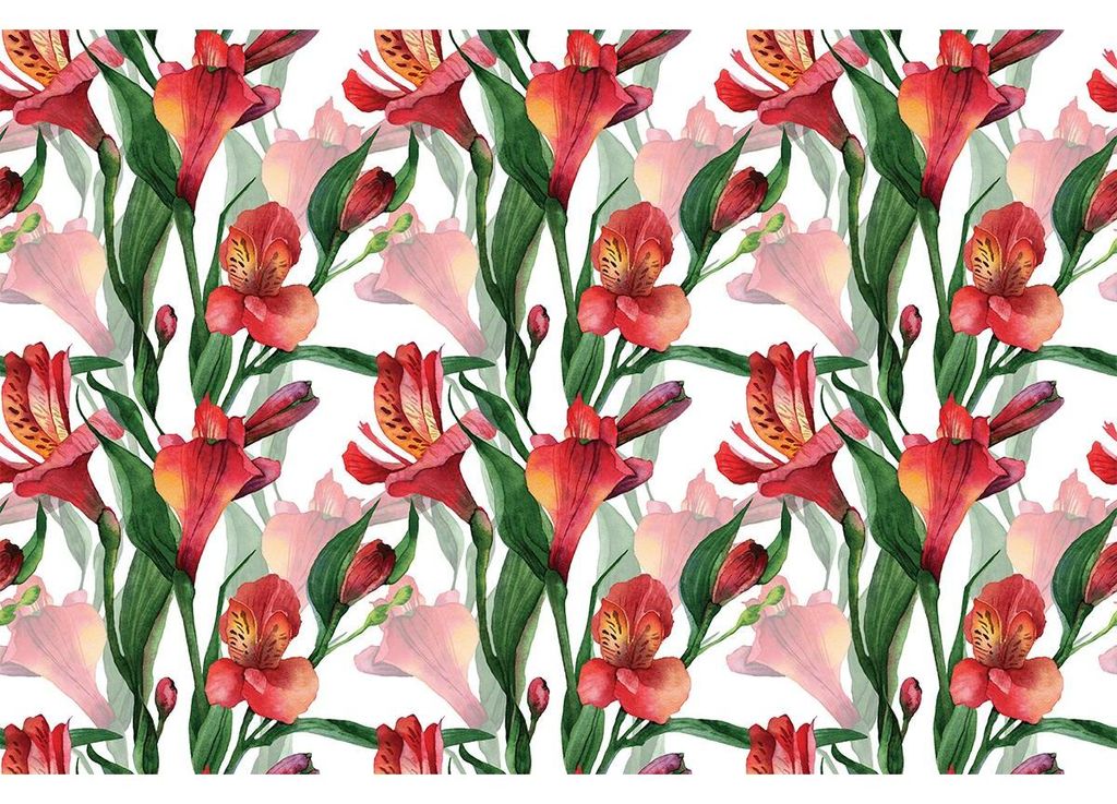 Tropischer Möbelaufkleber, Sonwana-Design, 60 x 90 cm