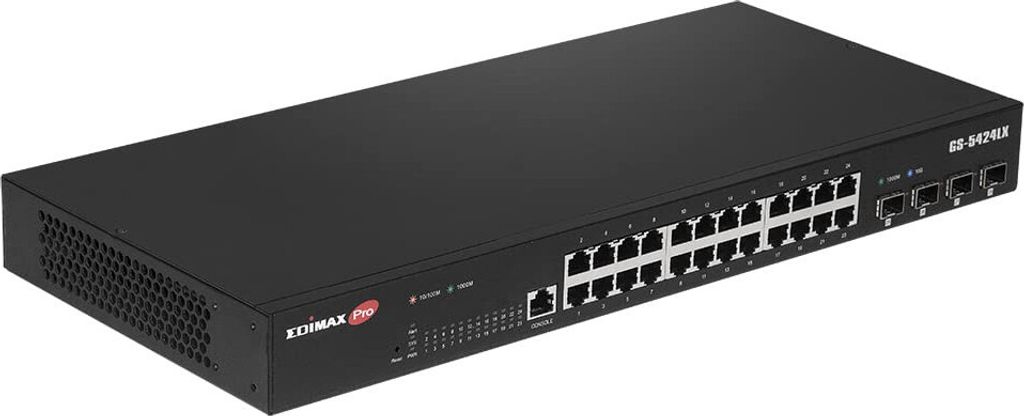 EDIMAX Switch Pro 28x GE GS-5424LX Rackmount