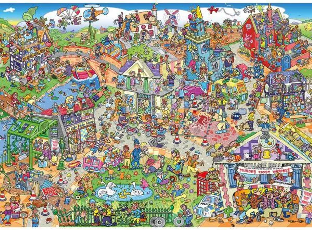 Puzzle 1000 pièces Gibsons Midsummer Mayhem pour loisir créatif zen