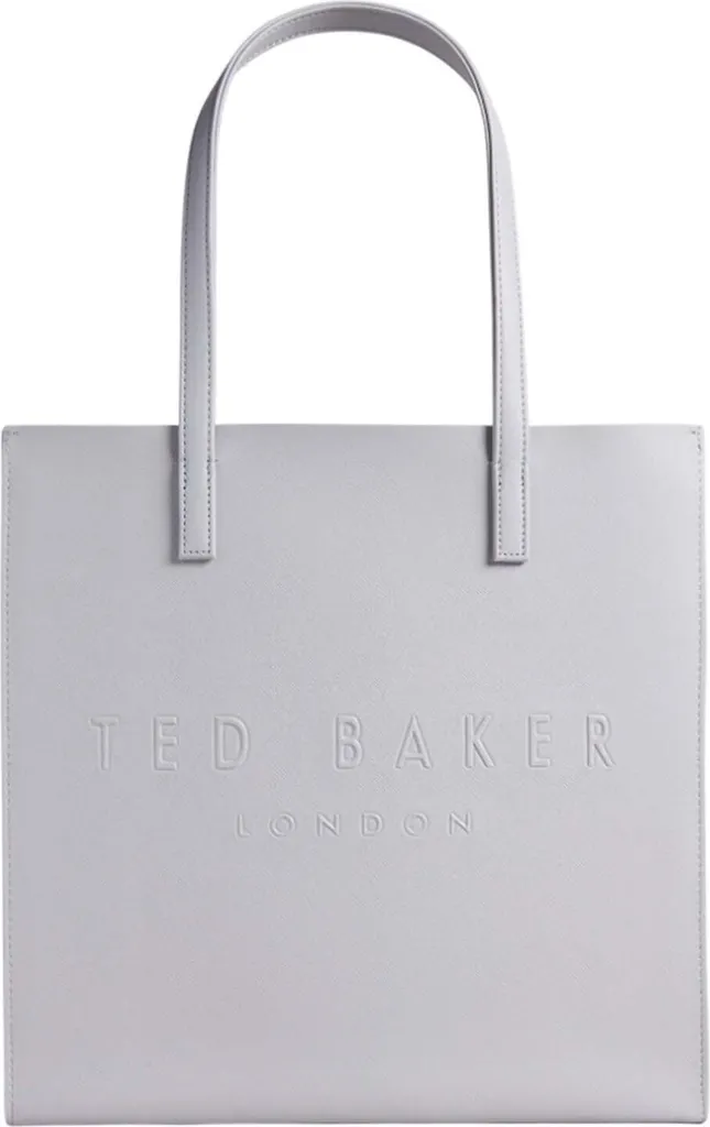 Sac de Cours et Travail Ted Baker Soocon Large Gris Clair Iconique