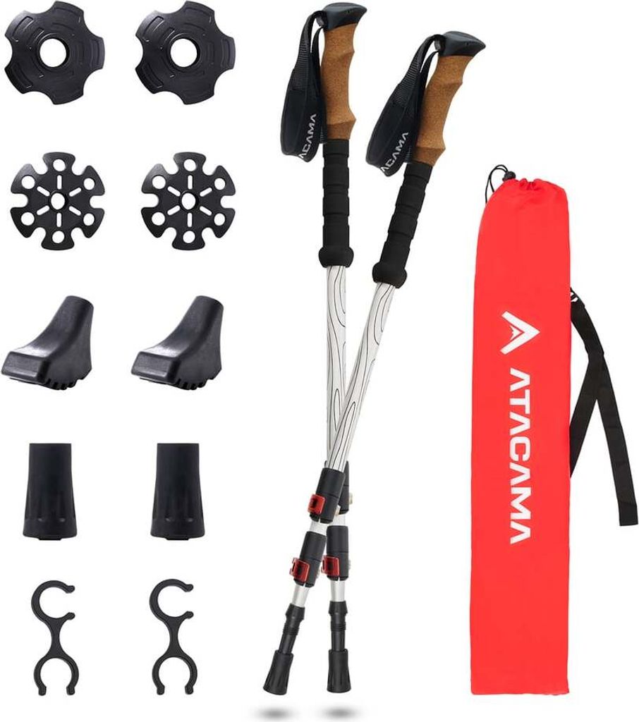 ATACAMA Bastoncini da nordic walking da uomo e da donna Immagine del prodotto 