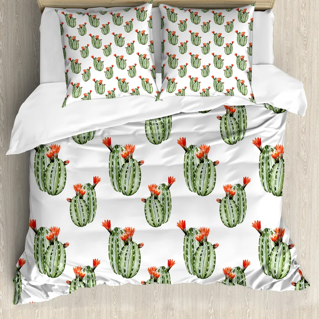 Copripiumino Cactus ABAKUHAUS 155x220 - Stile Desert Vibes