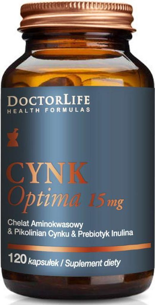 Doctor Life Zink Optima 15mg 120 Kapseln