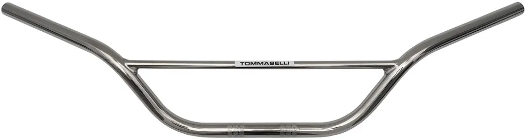 Guidon Vintage Tommaselli Chrome pour Moto Classique et Café Racer