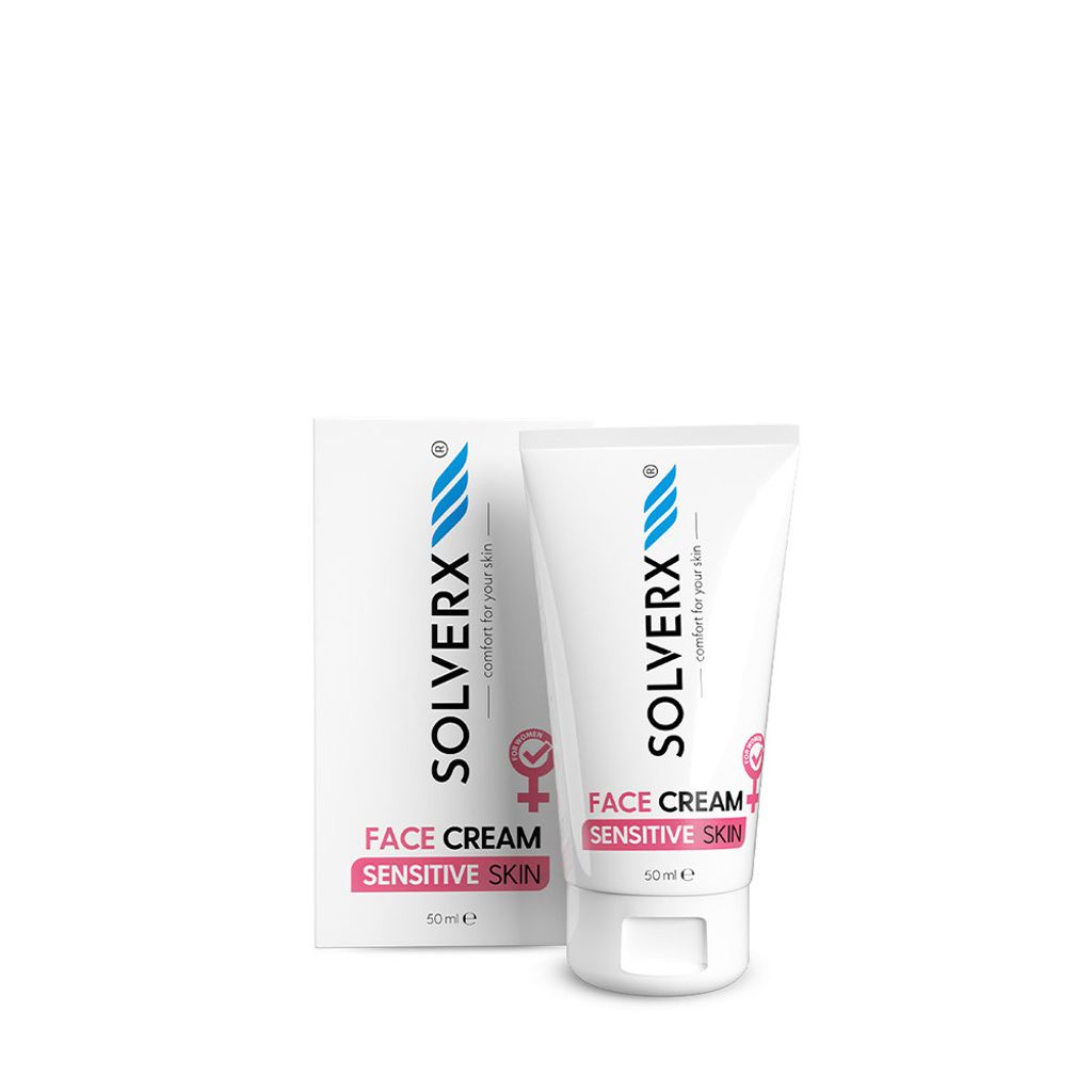 Kozmetický krém pre ženy s citlivou pokožkou Solverx Obrázok produktu 
