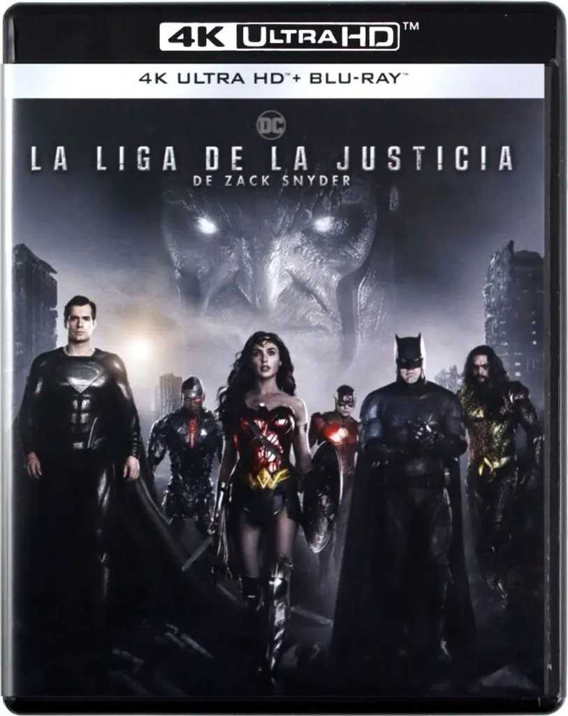 Film Justice League de Zack Snyder pour Home Cinéma 4K Blu-ray complet