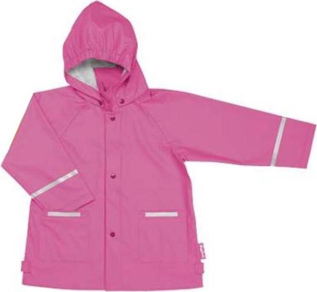 Playshoes Regenjacke Basic, Größe 92, in pink