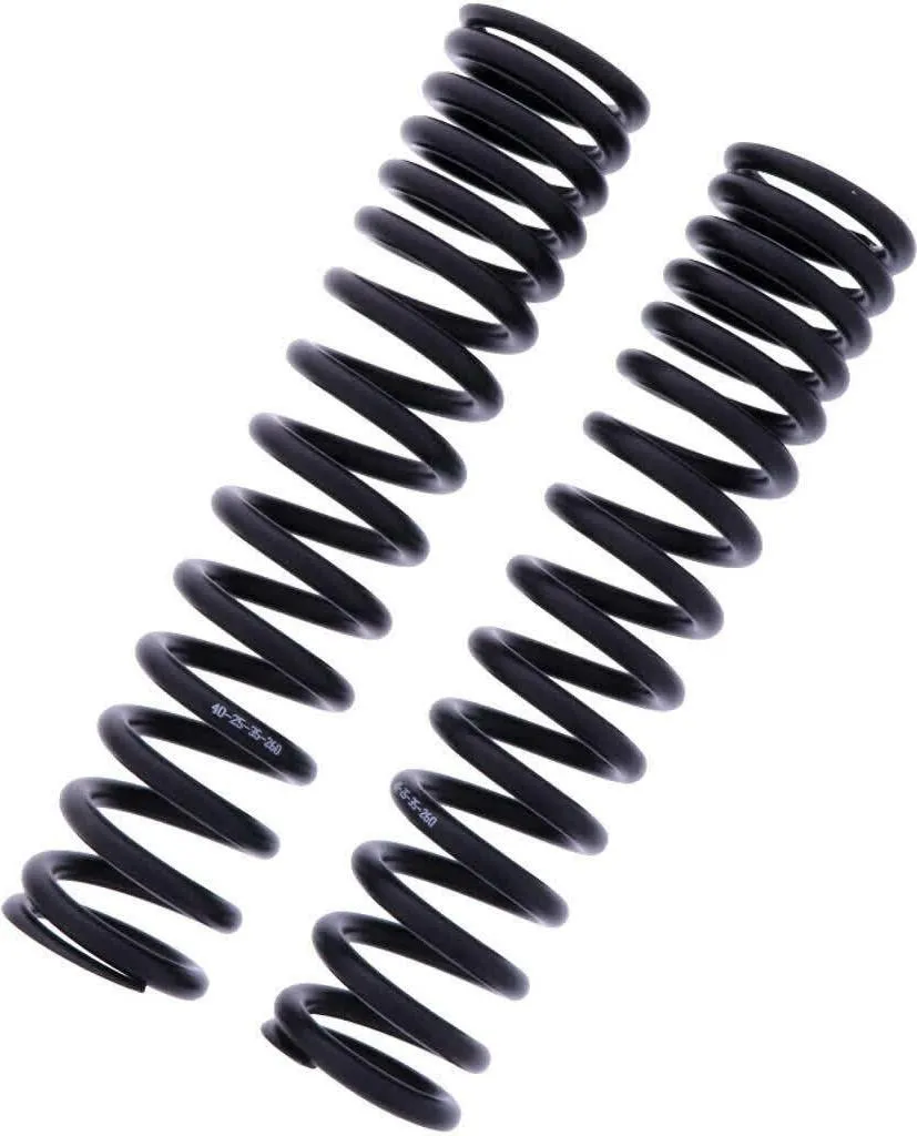 Ressorts d'amortisseurs YSS Noir 40-25-35-260 pour Moto de Route