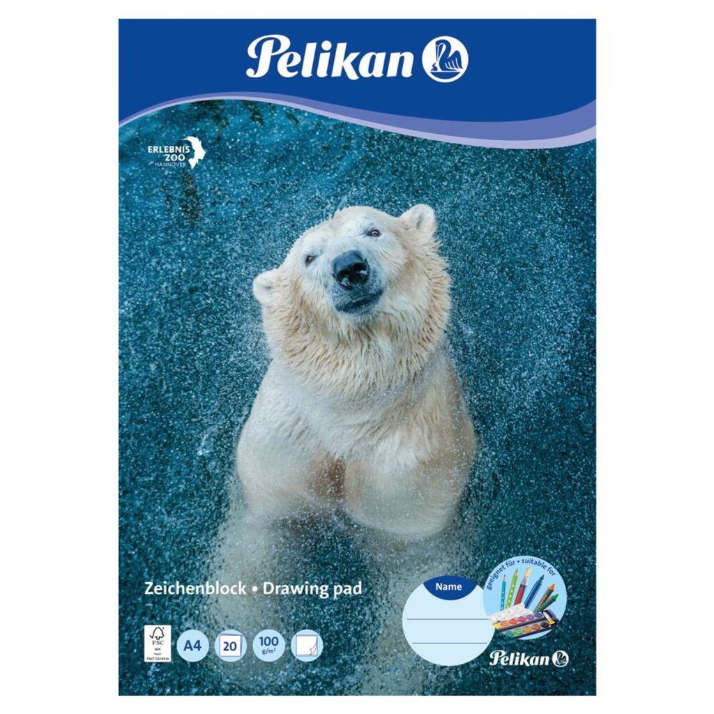 Pelikan 224824, Podkładka z papieru artystycznego, 100 Zdjęcie produktu 