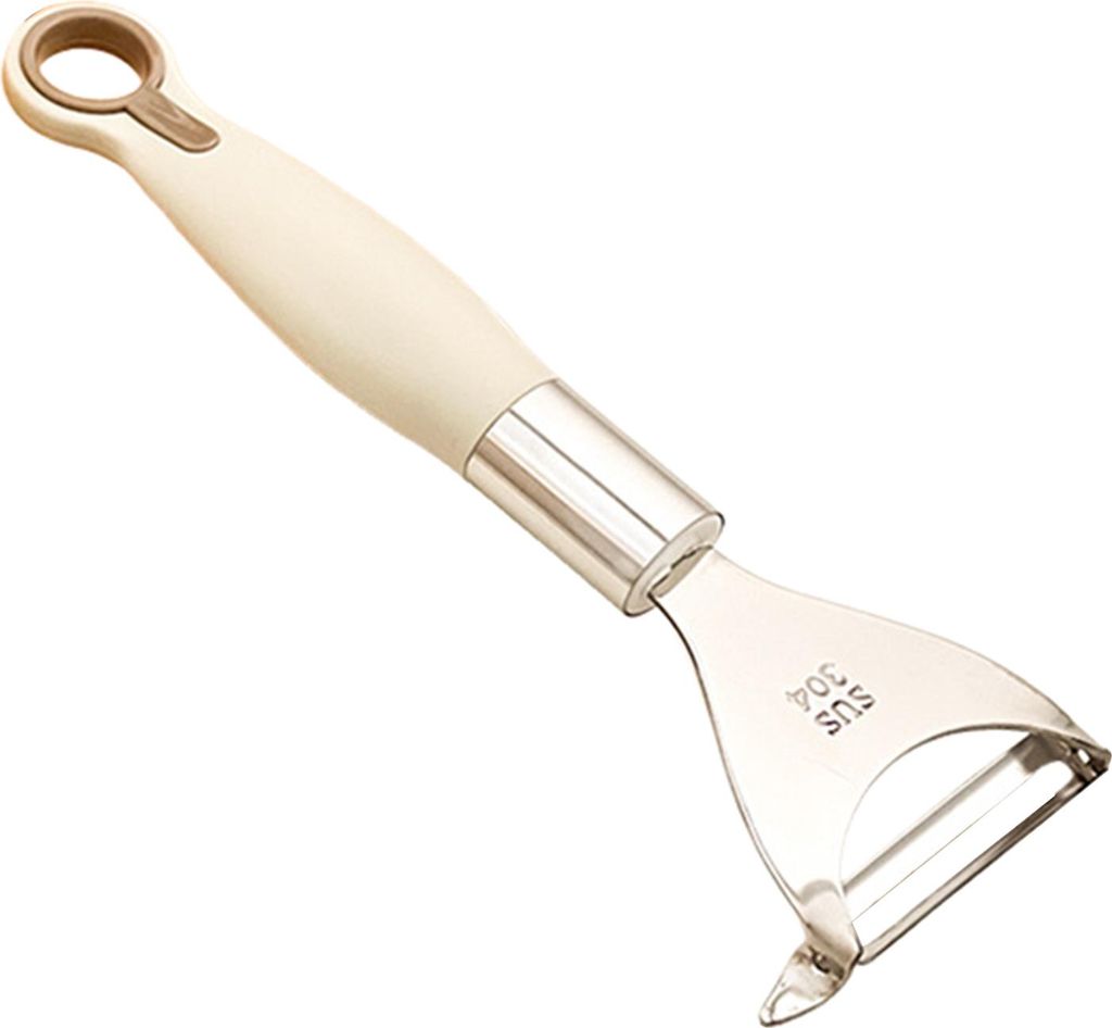 Obst- und Gemüseschäler, ultrascharfer Schäler aus Edelstahl, ergonomischer Kartoffelschäler, Werkzeug zur Essenszubereitung für Melonen, Karo...