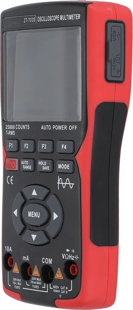 Multimètre oscilloscope multifonctionnel de table et terrain - 6
