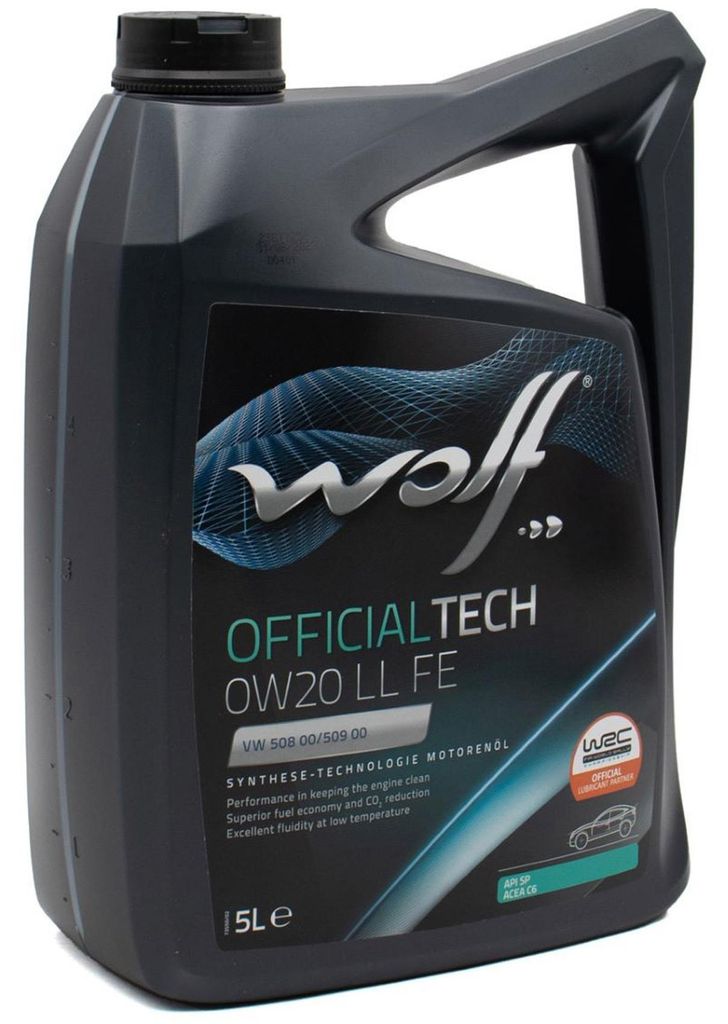 WOLF Officialtech LL FE für 0W-20 5 Liter Motoröl Motorenöl Produktbild 
