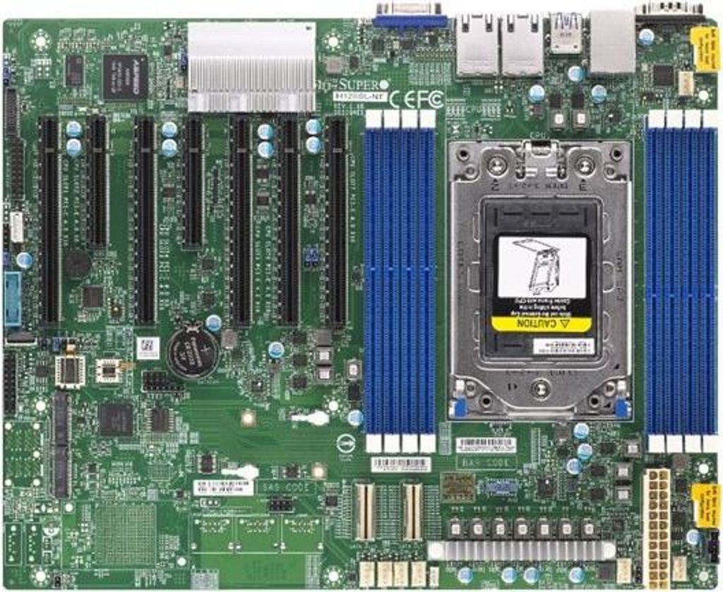 Supermicro H12SSL-NT - Motherboard - ATX - Socket Produktbild 