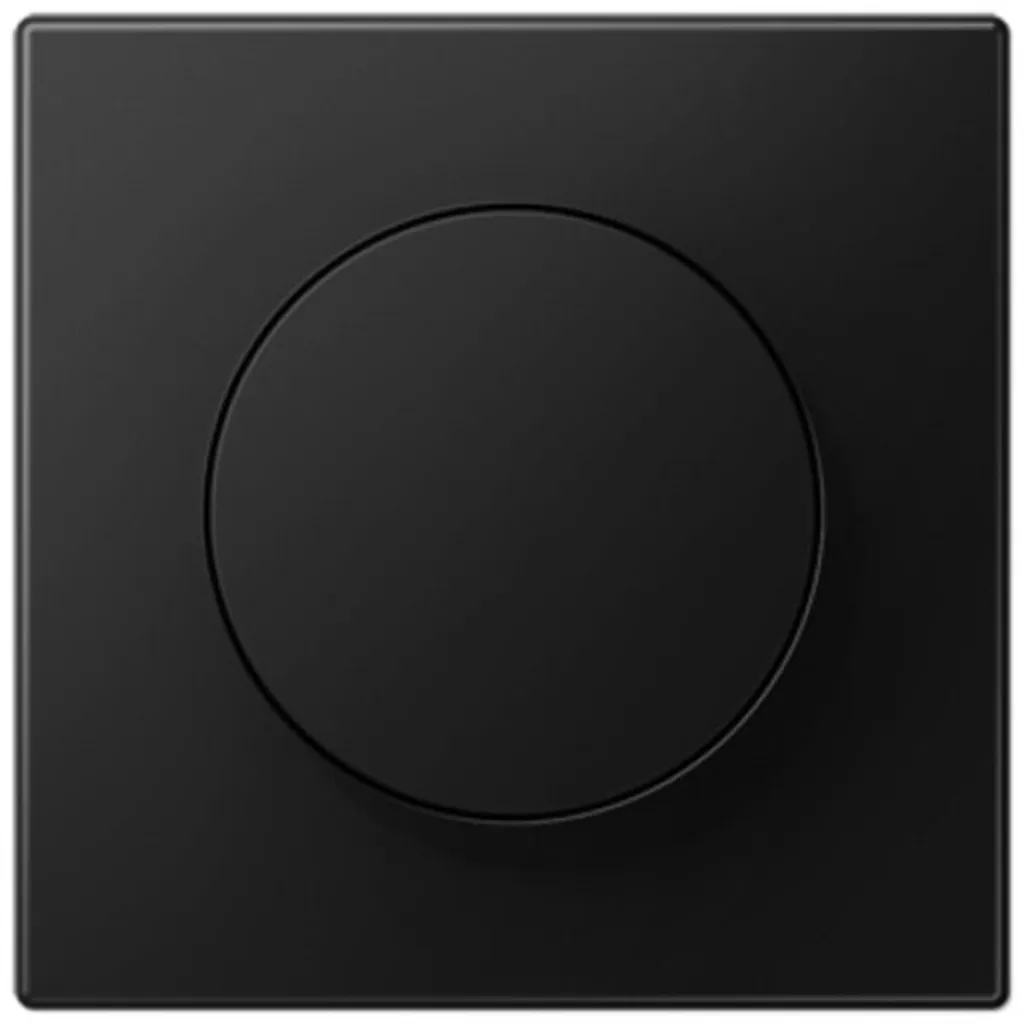 Cache pour bouton rotatif Jung série LS enjoliveur graphite