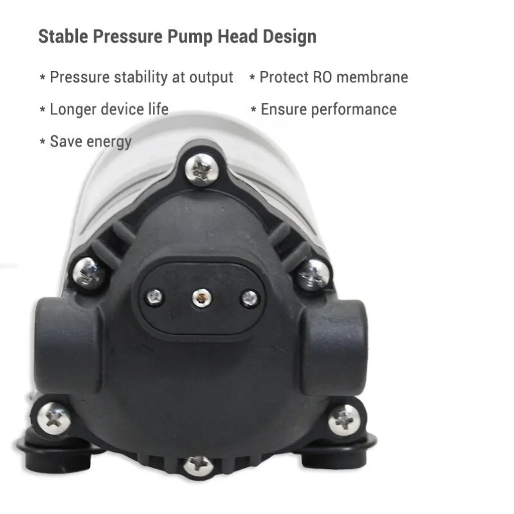 Pompe de surpression pour osmoseur 400 Gpd avec auto-amorçage intégré