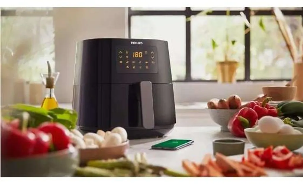 Friteuse Philips HD9280 XL, airfryer connecté à air chaud de 2 kW - 3