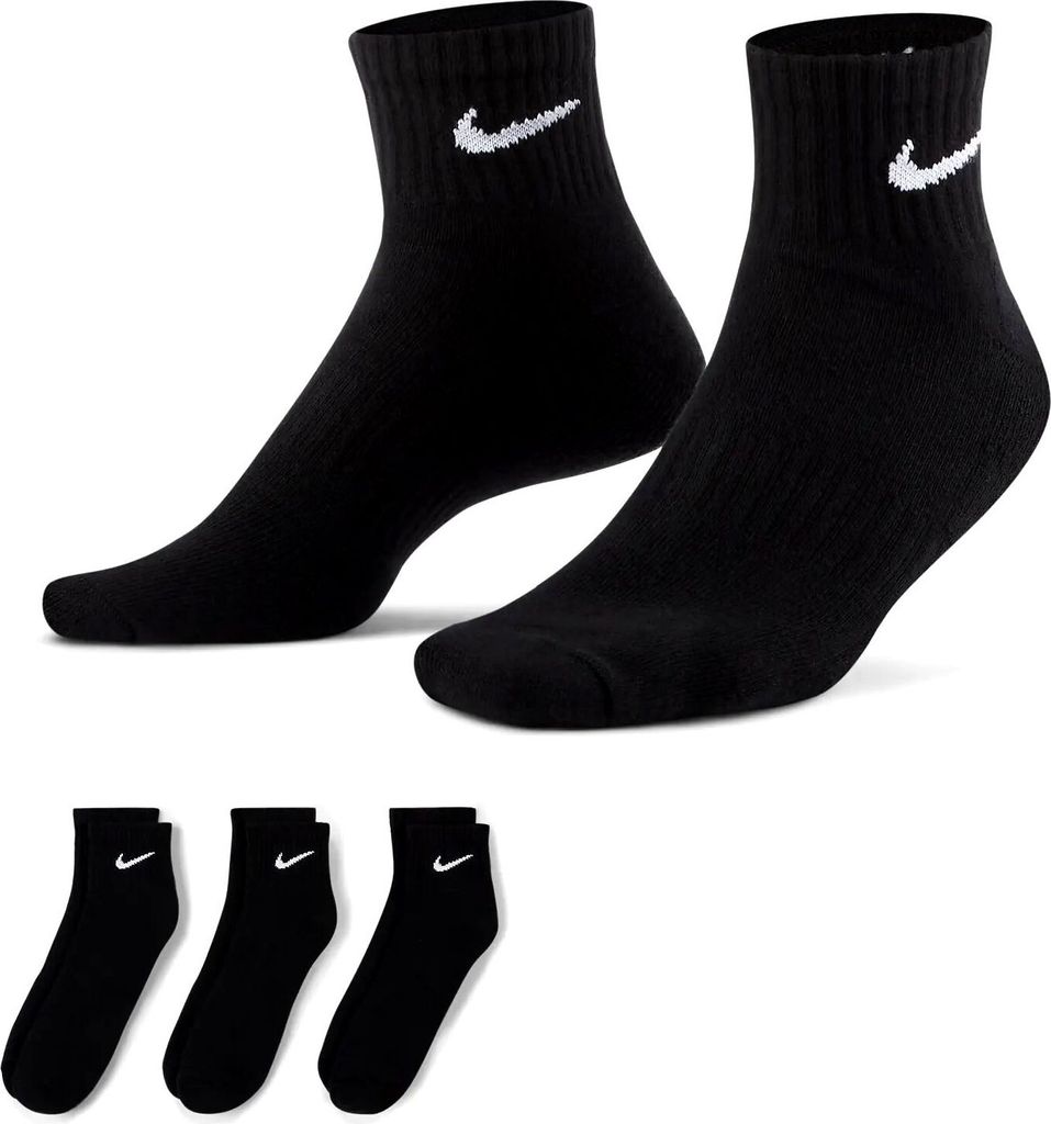 Nike Herren Everyday Cushion Ankle-sx7667 Socken, Schwarz, Produktbild 