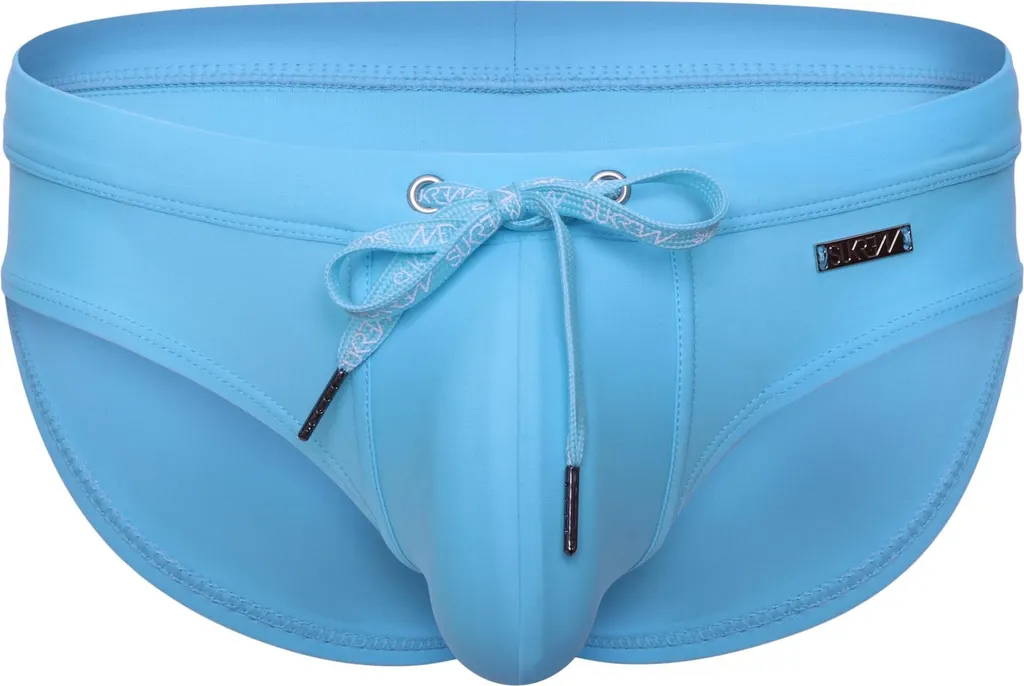 SUKREW Torrent Slip da Bagno Blu Ghiaccio - Taglia S | Costume Uomo