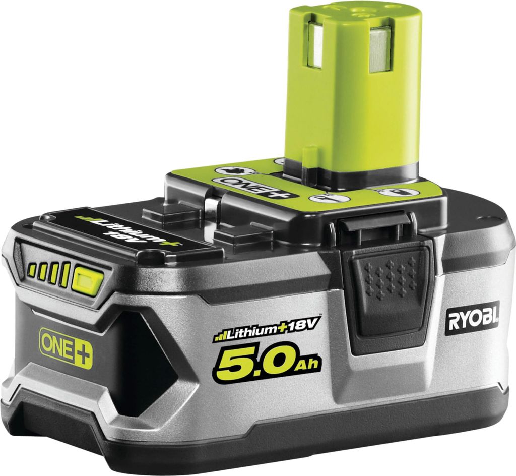 Ryobi RB18L50 ONE+ Akku 18 V/5,0 Ah Lithium+ Produktbild 