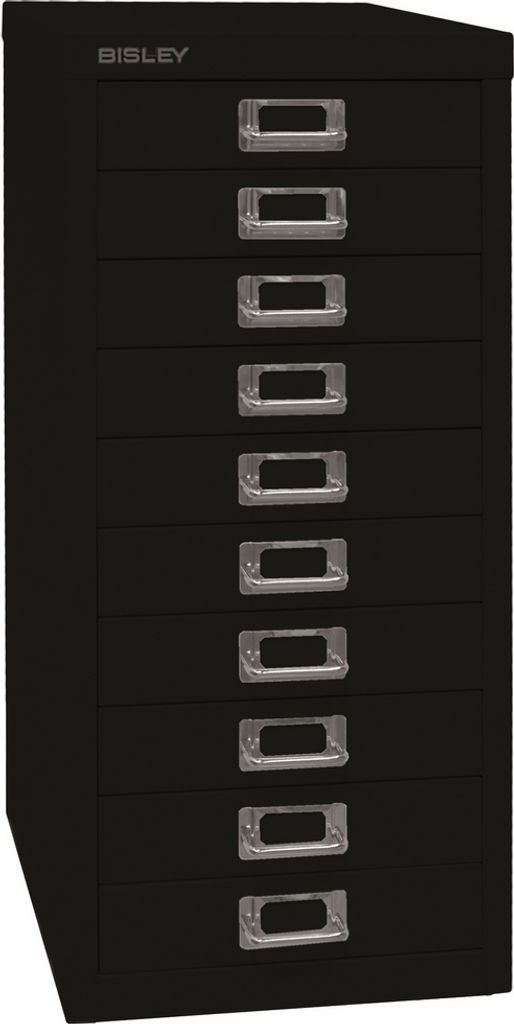 Bisley MultiDrawer Schubladenschrank - Farbe: Schwarz