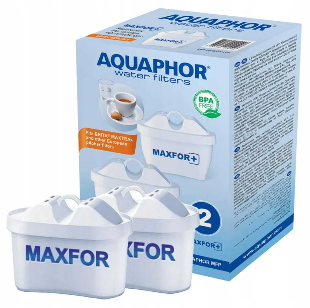 Kit 2 Filtri B25 Universali Compatibili Brita Maxtra e Dafi Unimax
