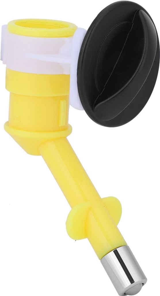 Haustier Trinkflaschen Aufsatz, Hänge Wasser Dispenser, Für Katze Hund Kaninchen Gelb
