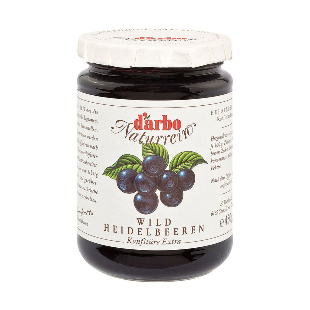 d’arbo 268994000 d’arbo Heidelbeer Konfitüre, 450,0 g Immagine del prodotto 