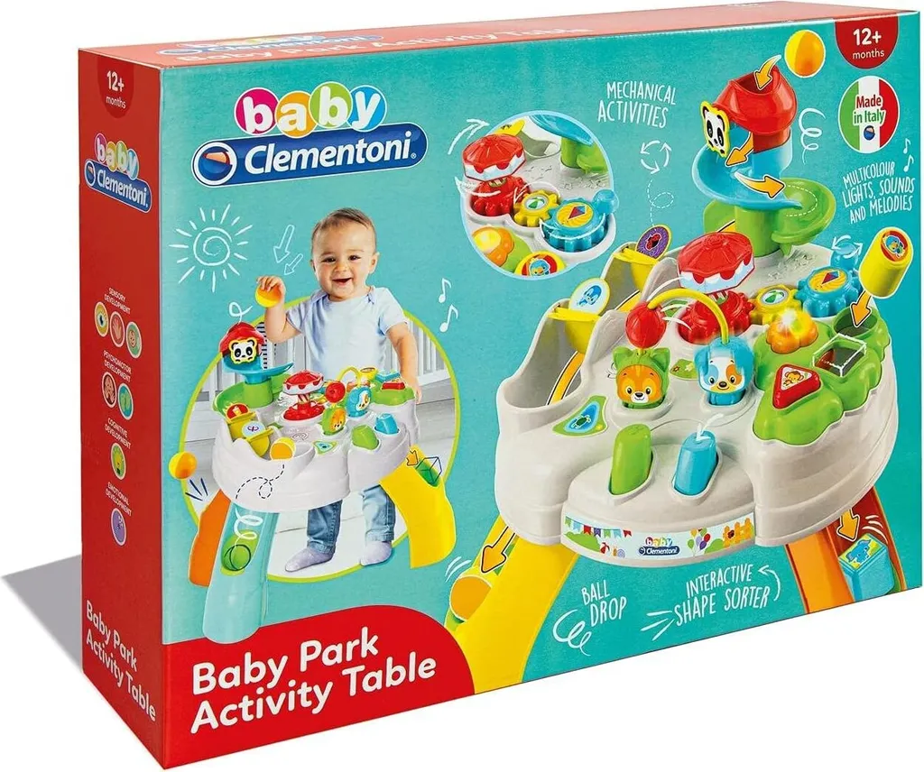 Clém. Table de jeu interactive et d'éveil sensoriel pour bébé