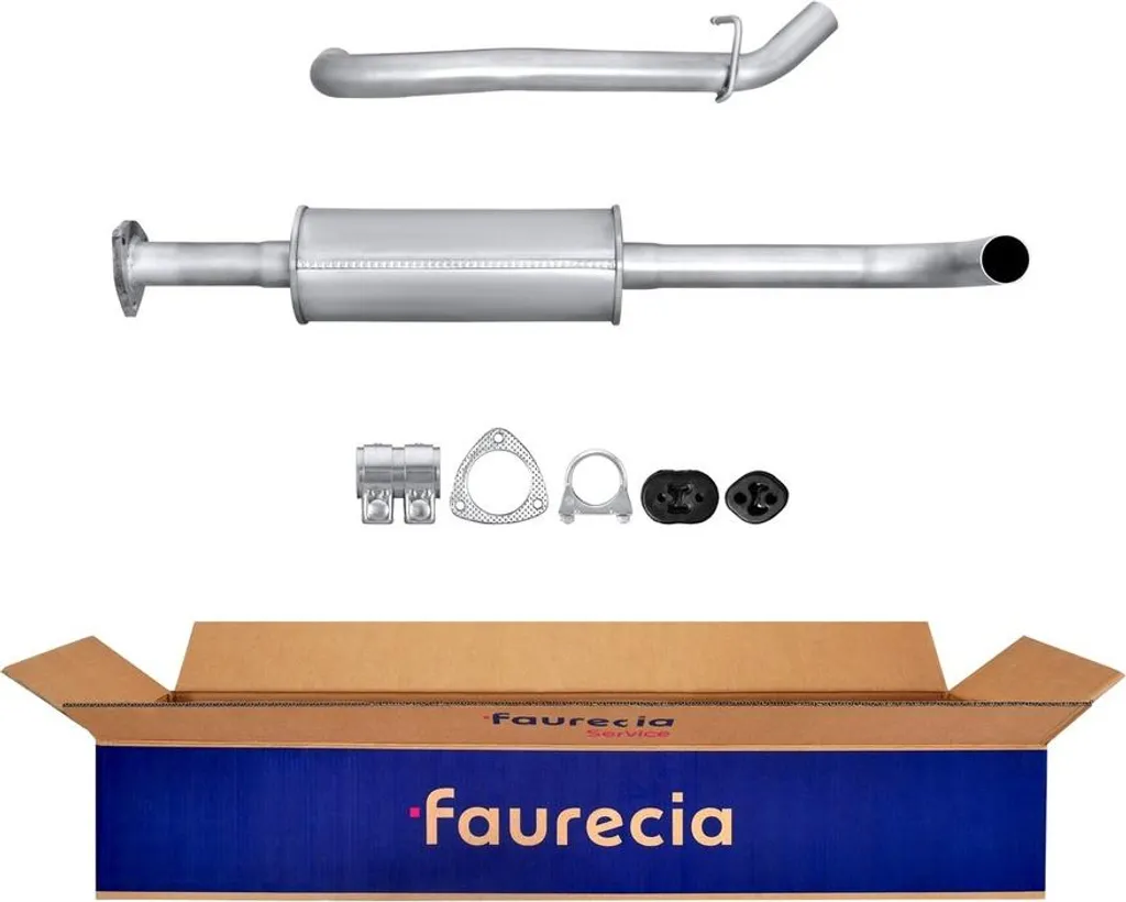 Silencieux central FAURECIA Expertise IAM pour DAEWOO NUBIRA Berline