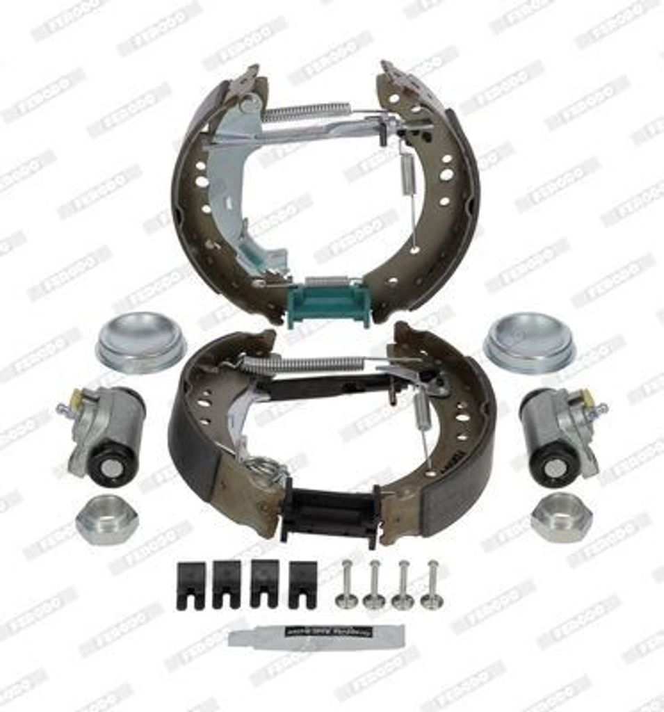 FERODO Bremsensatz Trommelbremse Hinten für CITROËN C3 I Schrägheck (FC, FN) FMK426