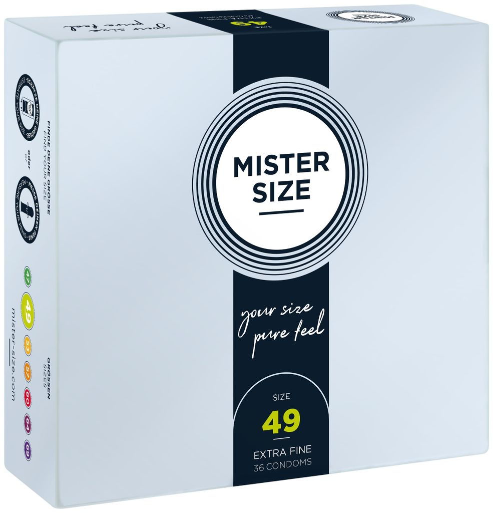 MISTER.SIZE 49 mm preservativi 36 pezzi Immagine del prodotto 