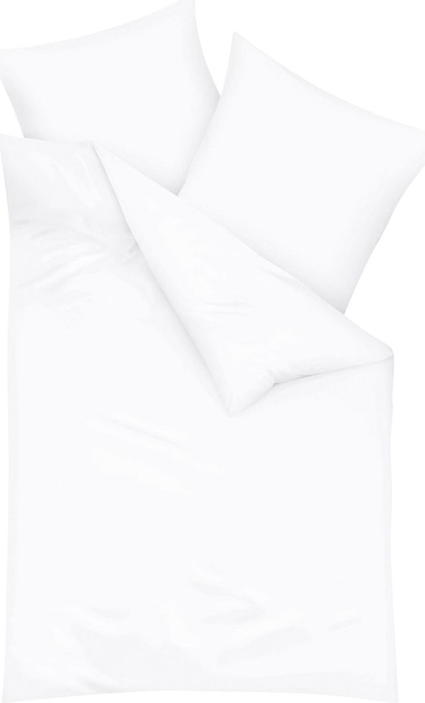 Kaeppel Bettwäsche weiß 1x 135x200 cm + 1x 80x80 cm