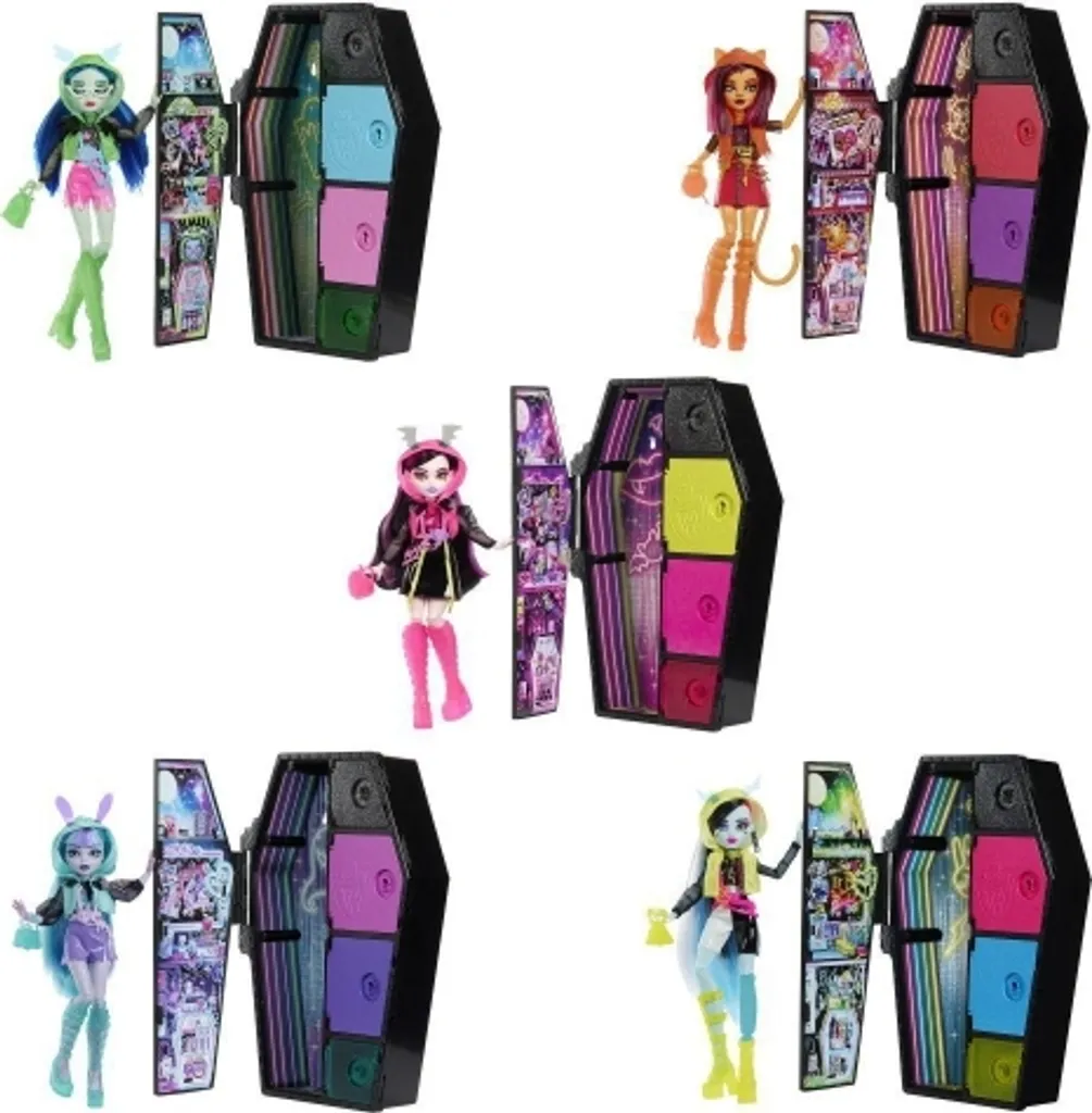 Monster High Skulltimate Secrets Neon Frights Mattel HPD59 Poupée