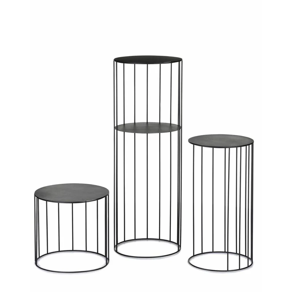 Optimisez votre Espace Vert avec 3 Jardinières LOFT Noires Design
