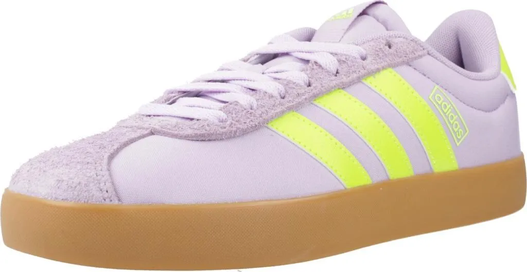 Baskets Adidas VL Court 3.0 Femme Violet - Sneakers Basses de Style Skate