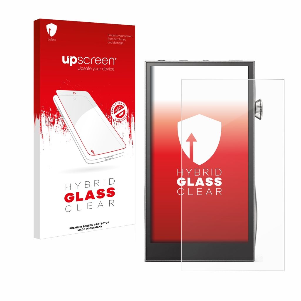 upscreen Schutzglas für Astell&Kern A&futura SE300 Schutzfolie Panzer Folie Glas Display Schutz klar