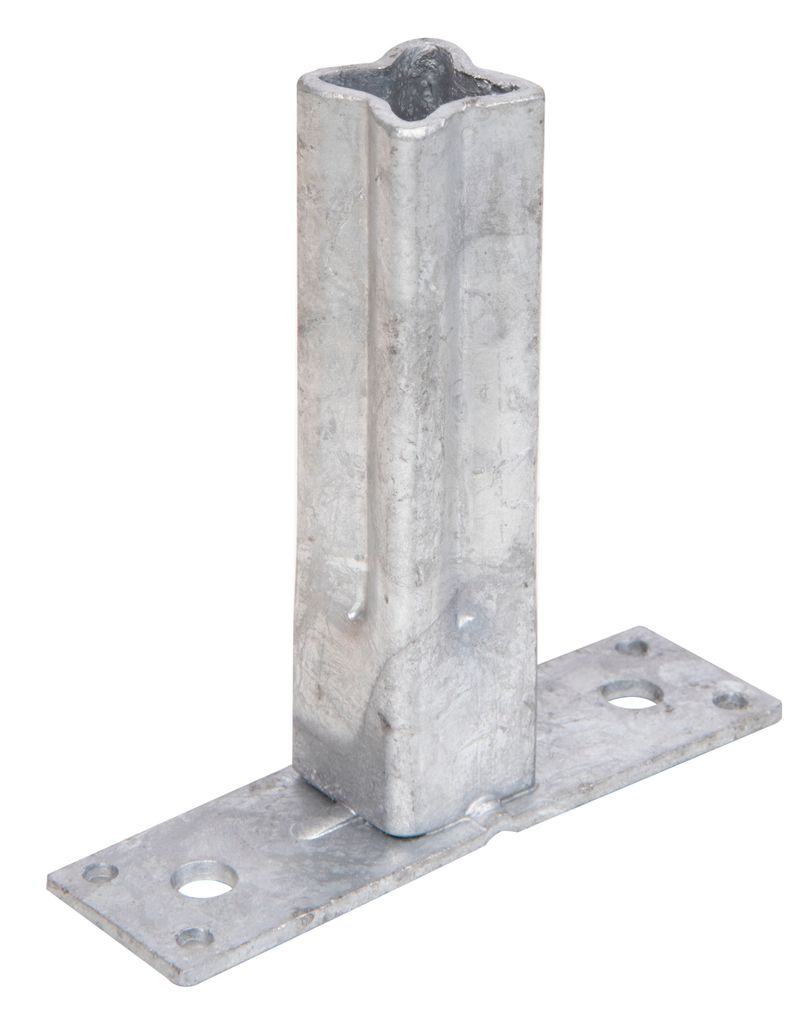 Alberts 701925 Supporto per corrimano per palo universale, Immagine del prodotto 