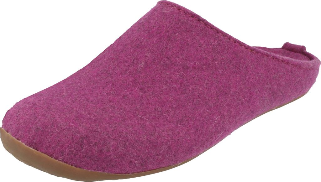 Haflinger Damen Herren Hausschuh Pantoffel Everest Fundus 481024, Größe:37 EU, Farbe:Pink