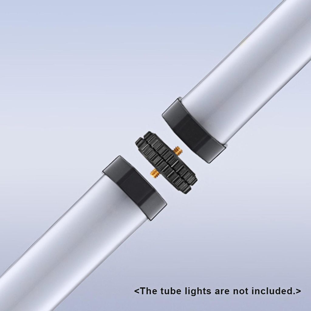 Godox TL-M2 2-Licht-Koppler-Anschluss, 1/4 Zoll Schraubanschluss, einfache Installation für TL30 RGB-Röhrenlichter