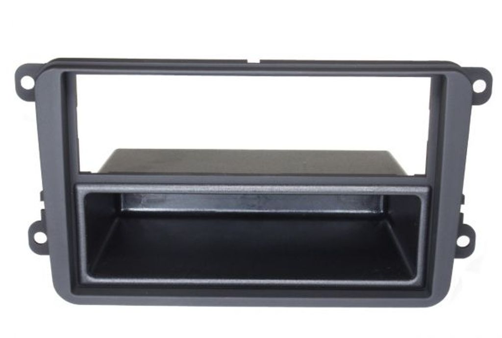 Tomzz Audio 2457-015 Kit De Cache-Radio Double DIN Compatible Avec VW Golf 5 V 6 VI Touran Passat 3C Caddy EOS Skoda Octavia Avec Kit D'installation