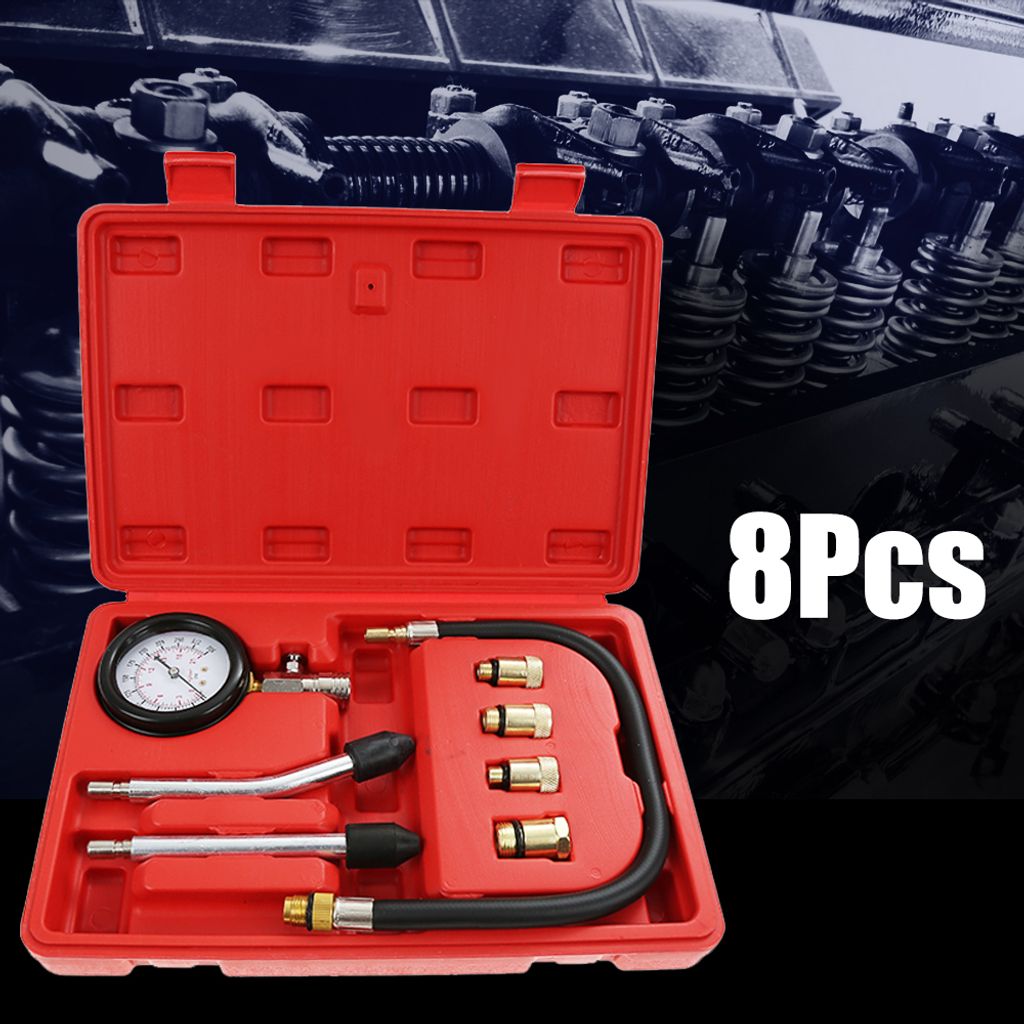 BGS 8980 Digital Kompressionstester Prüfer Tester für Benzinmotoren M10-12-14-18 