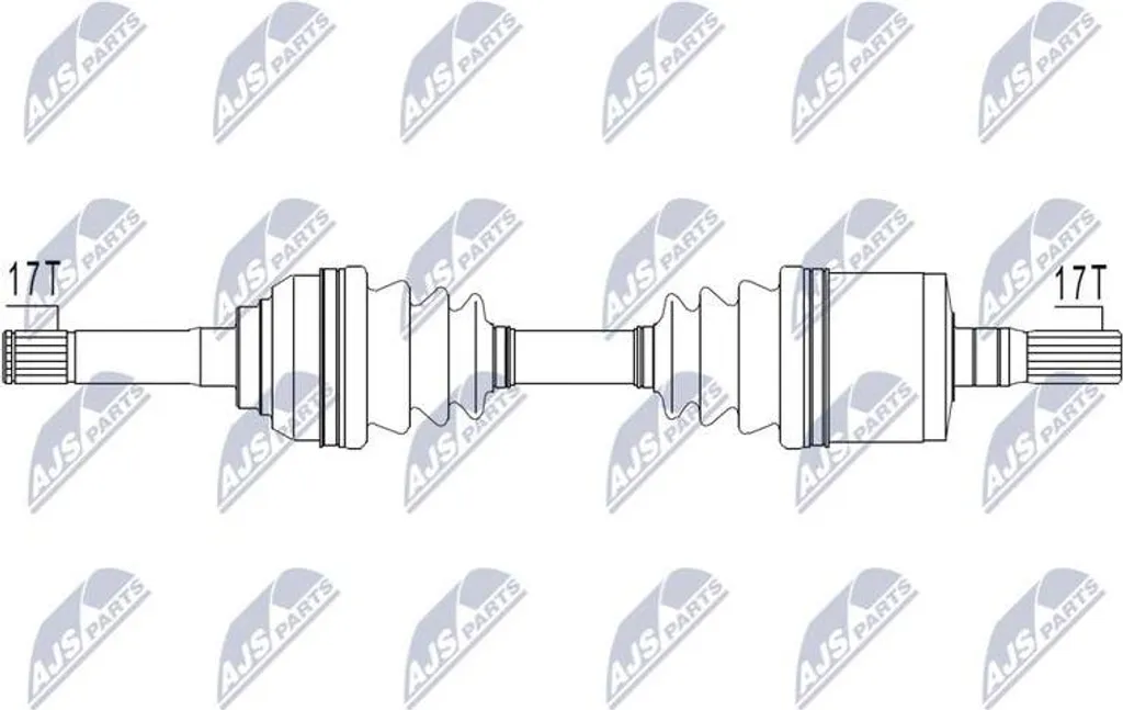 Transmission Arbre de Cardan pour Frontera B NTY NPW-PL-129 OE 374597