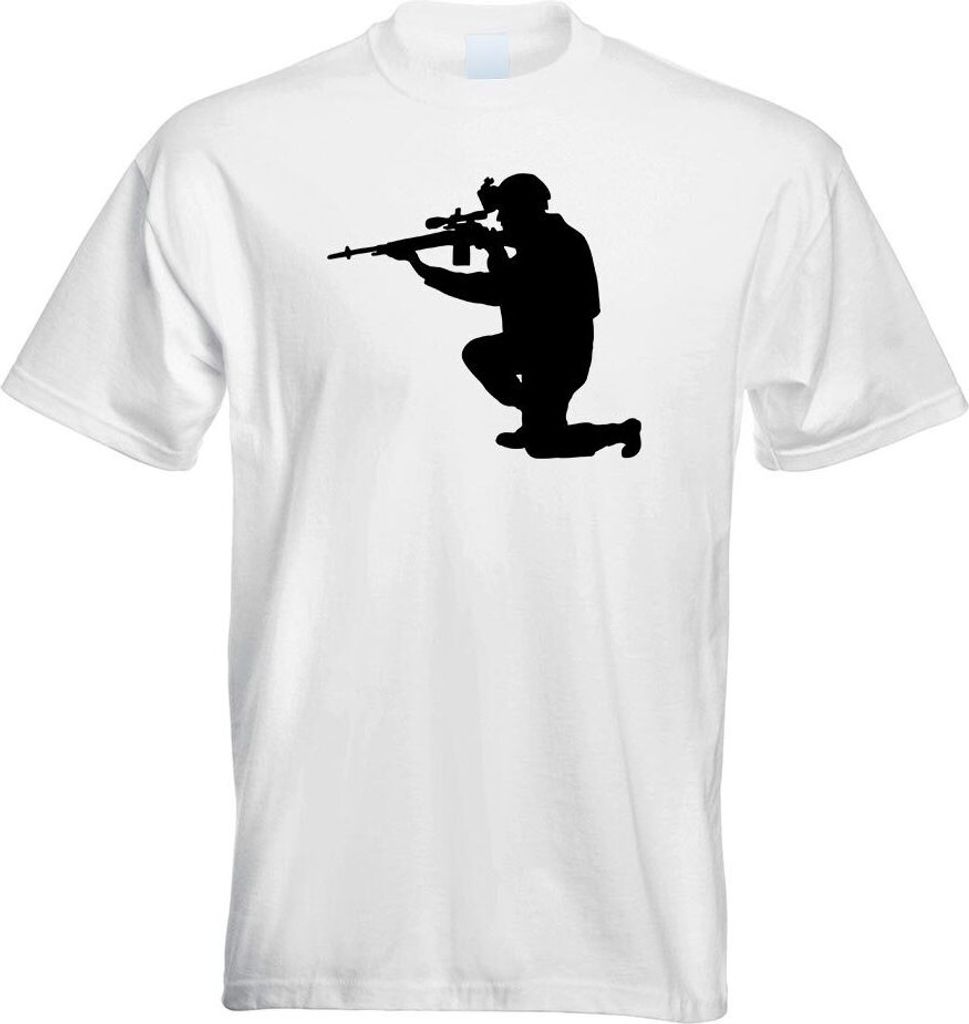 Kiwistar - T-Shirt - Weiss - Armee - Motiv 2 - Special Forces Herren Funshirt Bedruckt Design Sprüche Spruch Motive - mit Motiv Bedruckt - Funshir...