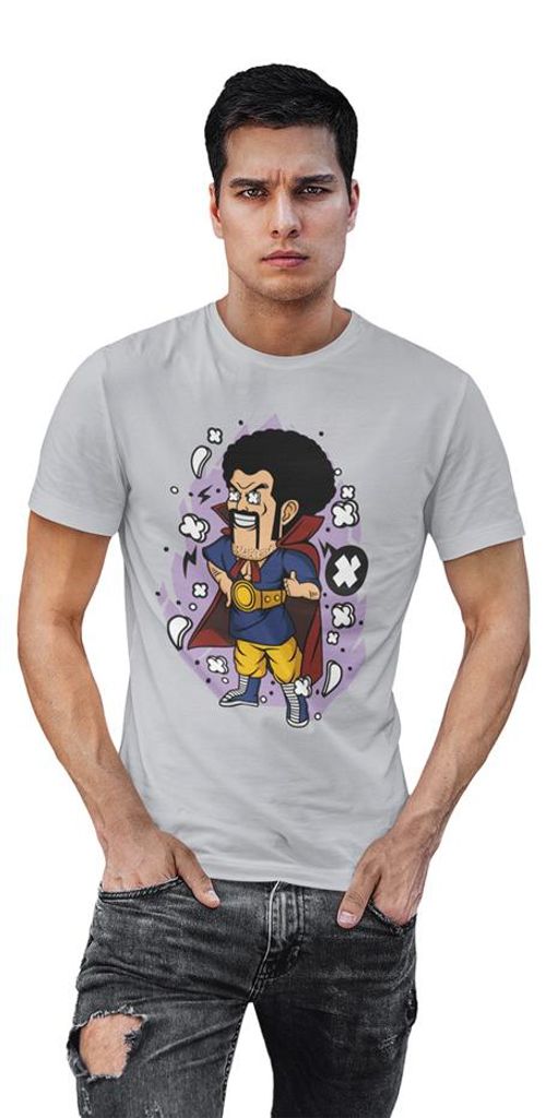 D&B Uni Polo PC00075 Mr Satan Grau-Größe 2XL