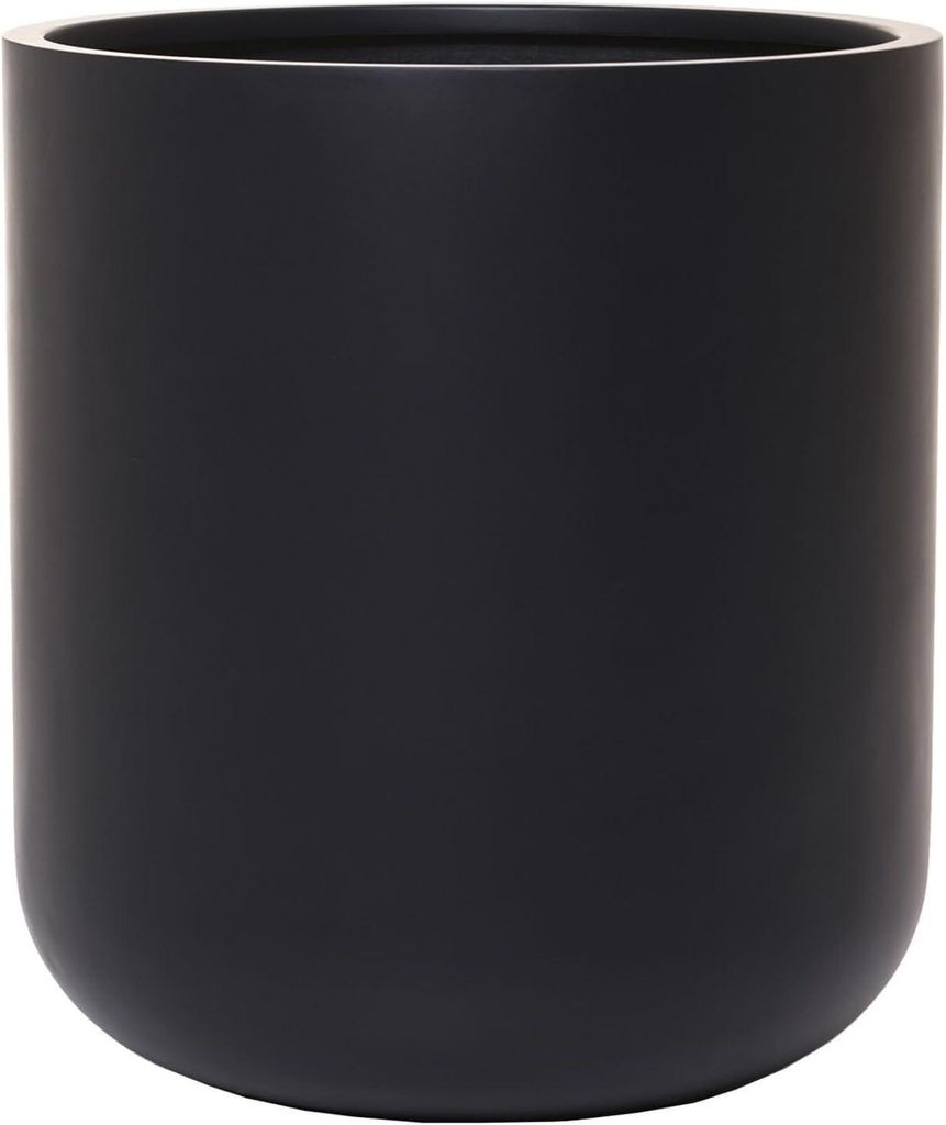 Vaso da fiori CHICO in fibra di vetro, antracite, 45x50 cm Immagine del prodotto 