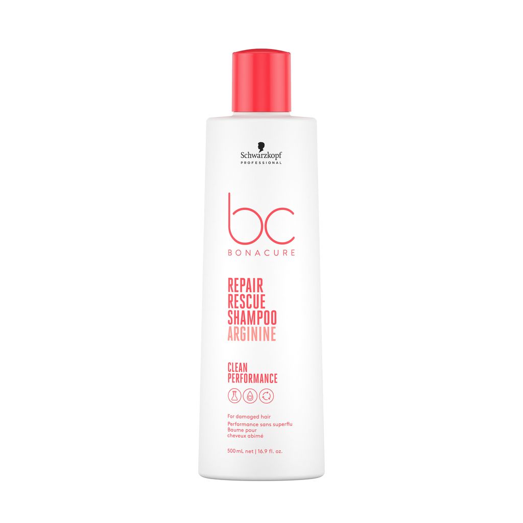 Schwarzkopf Professional BC Bonacure Repair Rescue Shampoo Arginin stärkendes Shampoo für geschädigtes Haar 500 ml